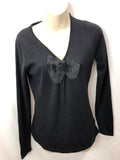 Everyday Cashmere By Jan hart Womens Silk & Cashmere BlendTop Size M