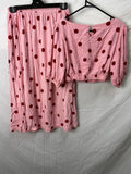 White Closet Womens Top and Skirt Size 8