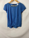 Herringbone Womens Top Size 34