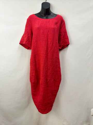 Fellahmilton Womens Linen Dress Size XL