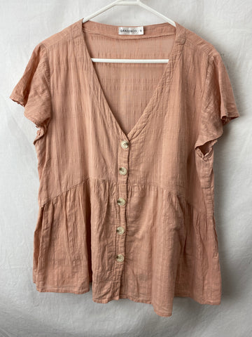Image for Grace & Co Womens Top Size 14