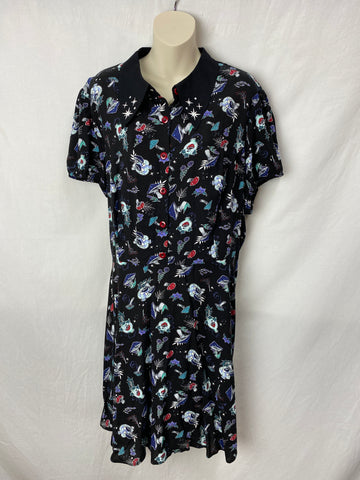 Image for Hell Bunny Womens Dress Size 4XL UK 22