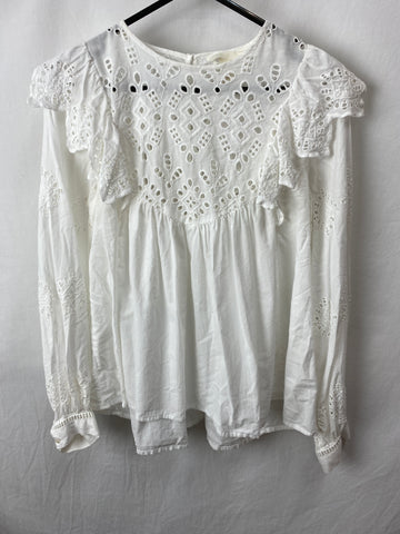 Image for H&M Womens Cotton Top Size US 6