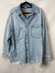 Image for H&M Womens Denim Jacket Size US L