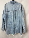 Image for H&M Womens Denim Jacket Size US L