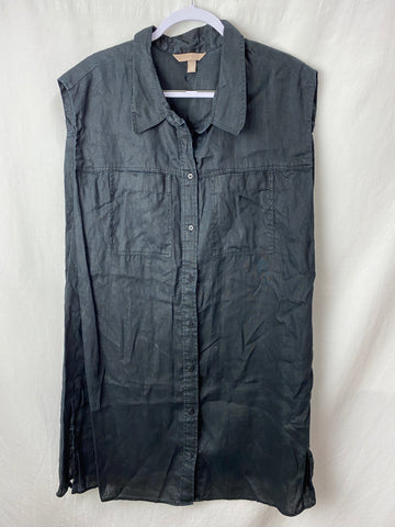 Image for H&M Womens Linen Dress Size US 2XL