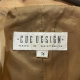 Cue Design Australia Womens Top and Jacket Set Size 14