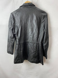Image for Just Jeans Womens Genuine Leather Jacket Size 12