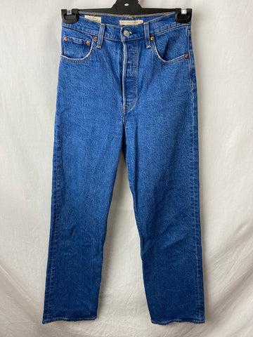 Image for Levis High Rise Straight Ankle Womens Pants Size 26