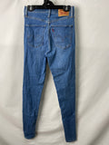 Image for Levis Womens Mile High Super Skinny Pants Size 28