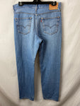 Image for Levis Womens Regular Straight 504 Pants Size W 36 L 32