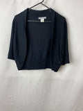 Image for Liz Jordan Womens Cardigan Top Size XL Measures 42cm across shoulders, 45cm long