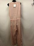 Love From Italy Womens 100% Linen Jumpsuit Size 0/S BNWT