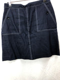 Marcs Womens Linen & Viscose Blend Skirt Size 10