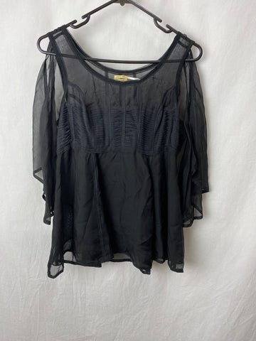 Image for Maxstudio 100% Silk Womens Top Size M