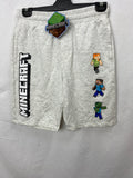 Minecraft Boys Cotton Shorts Size 16 BNWT