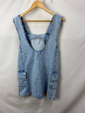 Image for Miss S Denim Petites Womens Pinafore Dress Size UK 4