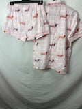Image for Morgan & Finch Womens Pajama Top and Shorts Size M