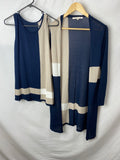 Image for Noni B Womens Top and Overlay Wrap Size L