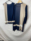 Image for Noni B Womens Top and Overlay Wrap Size L