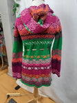 Odd Molly Womens Knitted Multi coloured Cardigan/Dress Size 1