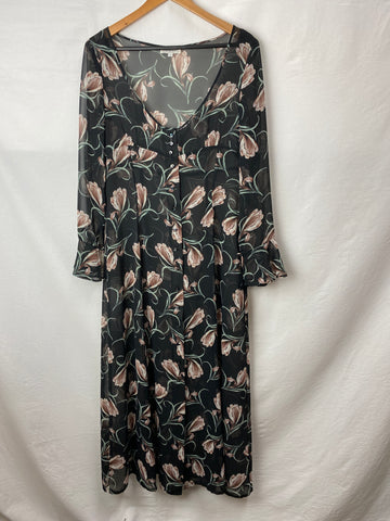 Image for Pierucci Womens Sheer Dress Size 14