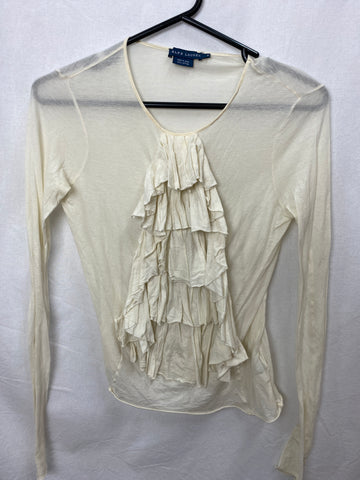 Ralph Lauren Womens Cotton Top Size M