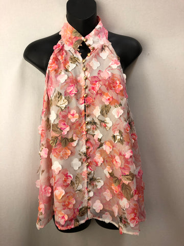 Sheike Womens Spring Blossoms Top Size 8 BNWT