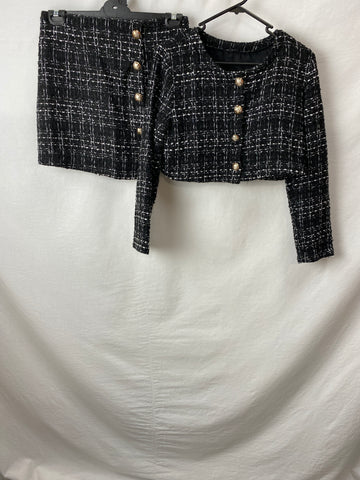 Image for Shein Womens Skirt and Top Size M