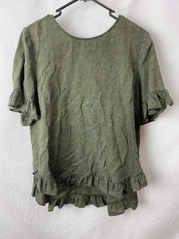 Image for Sussan Womens Linen Top Size 8