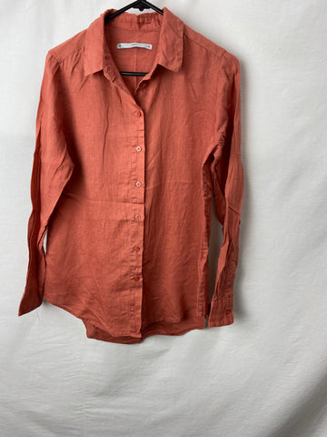 Image for Target Womens Linen Top Size 8