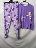 Image for TILII Girls Two Piece Pajamas Top and Pants Size 14