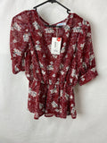 Image for Valley Girl Womens Top Size 8 BNWT
