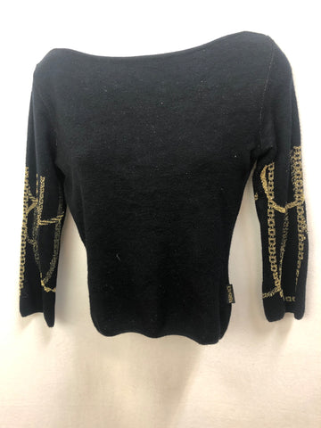 Versace Jeans Couture Womens Knit Top Size S