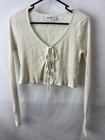 Image for Weekday Womens Tie Cardigan Top