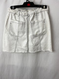 Image for Zara Basic Z1975 Denim Womens Skirt Size M