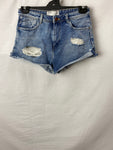 Image for Zara TRF Denim Womens Shorts Size USA 6 Eur 38