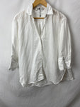 Image for Zara Womens Linen Top Size USA S