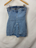 Image for Zara Womens Strapless Dress Size S (measures 38m across chest, 34cm across waist, 62cm long)