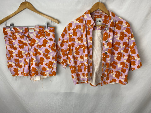 Image for Zara Womens Top Size XS and Shorts Size Eur 32