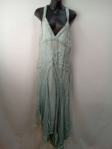 Angela Lewis Womens Dress Size 16 100% Silk BNWT