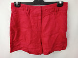 Country Road Organic French Linen Womens Shorts Size 12