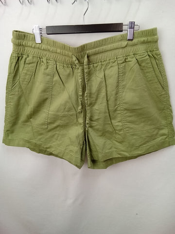 Country Road Womens Beach Shorts Moss Green Shorts Size 16 BNWT