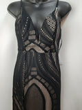 Love Triangle Womens All Over Lace Maxi Dress Size 10 BNWT
