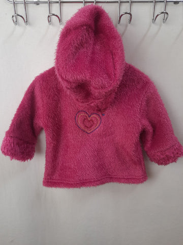 Now Girls/Boys Soft Jumper With Cap Size 0 ( NEW)
