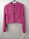 P.E.Nation Womens Cropped Fleese Jumper Size XS/TP