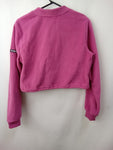 P.E.Nation Womens Cropped Fleese Jumper Size XS/TP