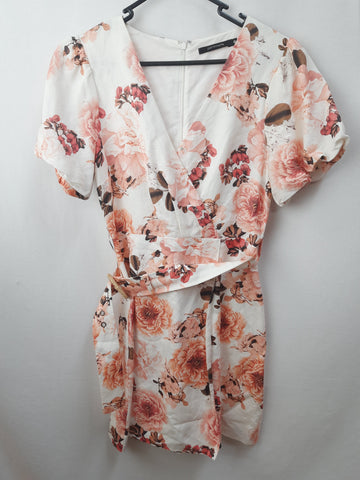 Portmans Womens Linen Blend Dress Size 8