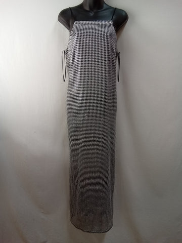 River Island Womens Slip Silver Dress Size UK 14 BNWT