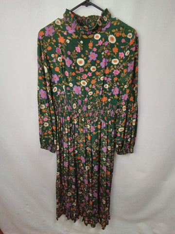 Scanlan & Theodore Womens 100% Silk Dress Size 8